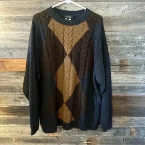 Vintage Setball by Gabriella Frattini Wool Sweater size XXL